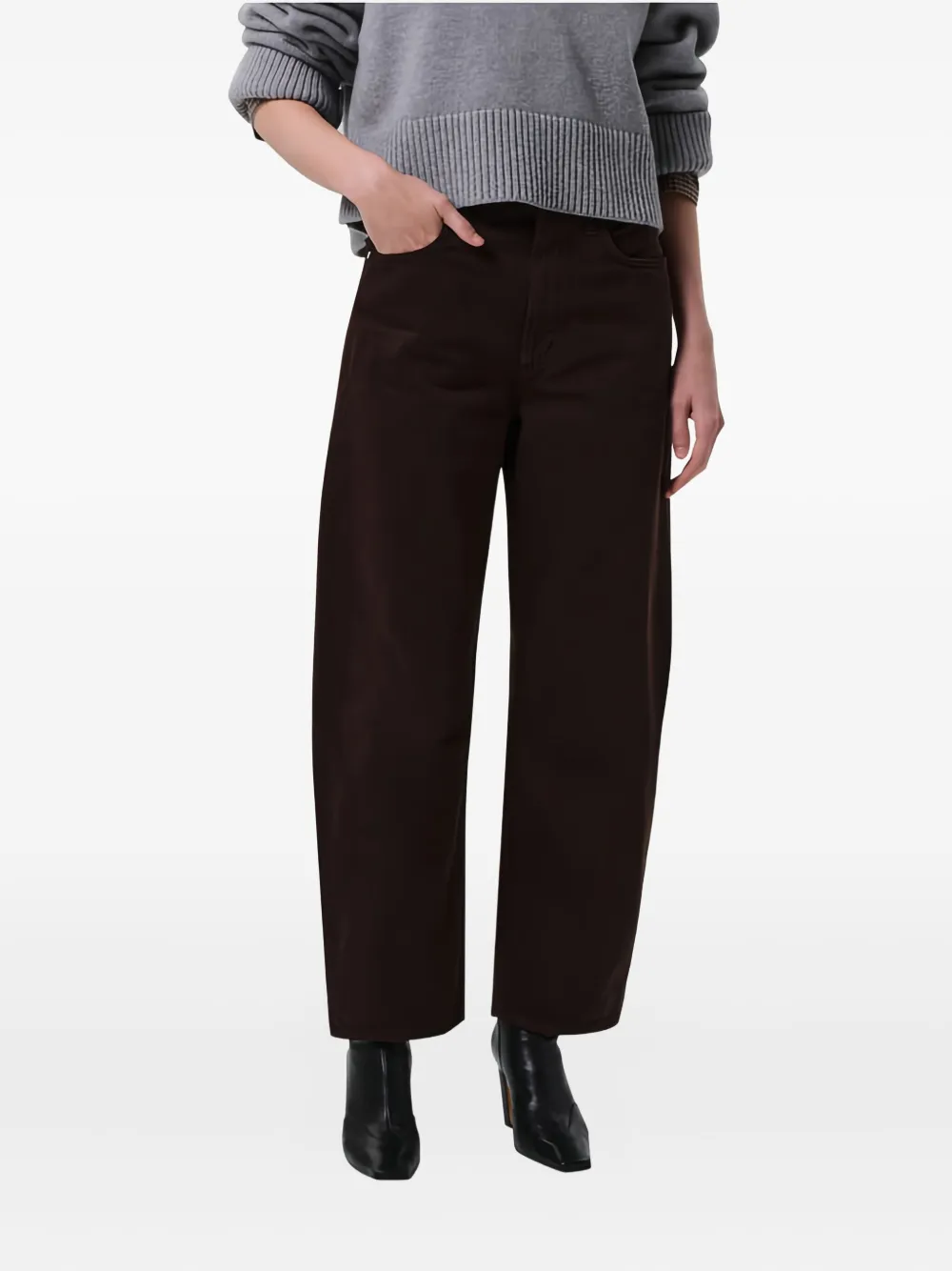 Citizen Of Humanity Miro Five-pocket Jeans In Brown