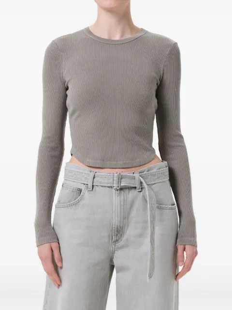 AGOLDE Neema ribbed T-shirt