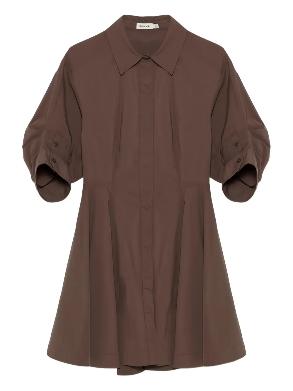 Simkhai robe courte Jazzie à manches courtes | marron | Image 1