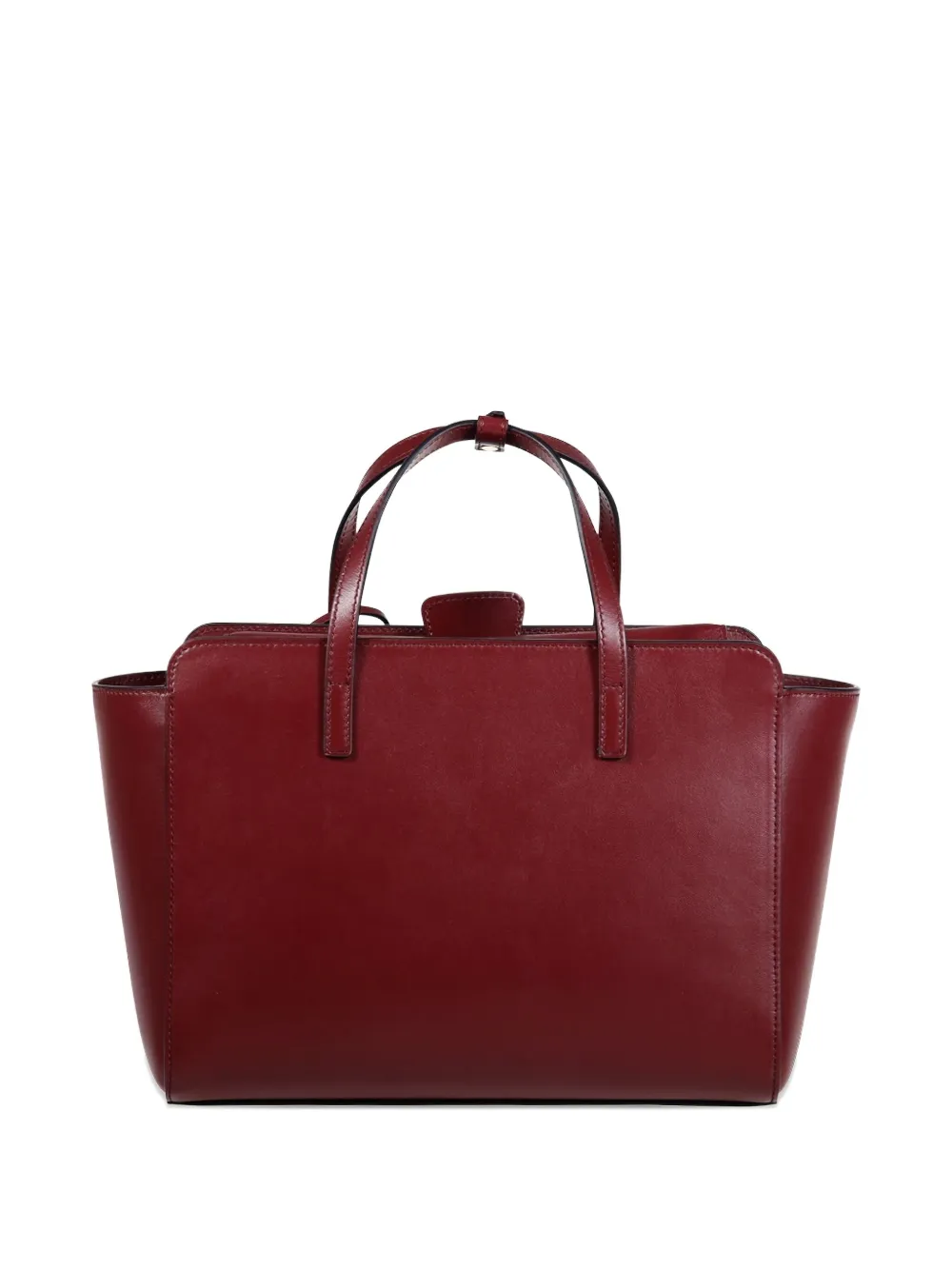 HIDESINS Flap leren shopper - Rood