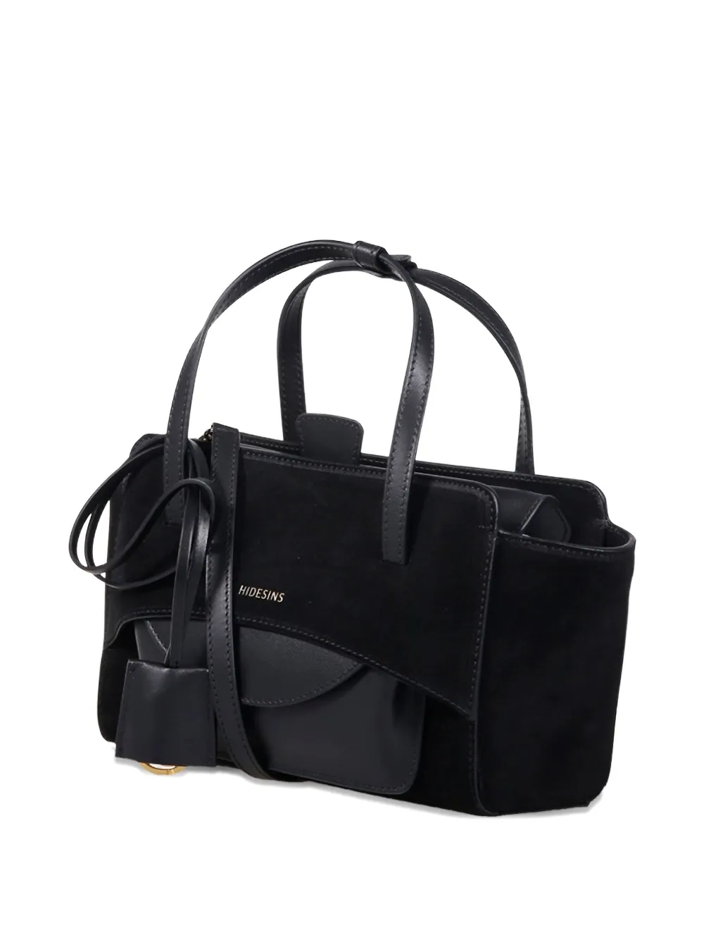 HIDESINS Suède shopper - Zwart