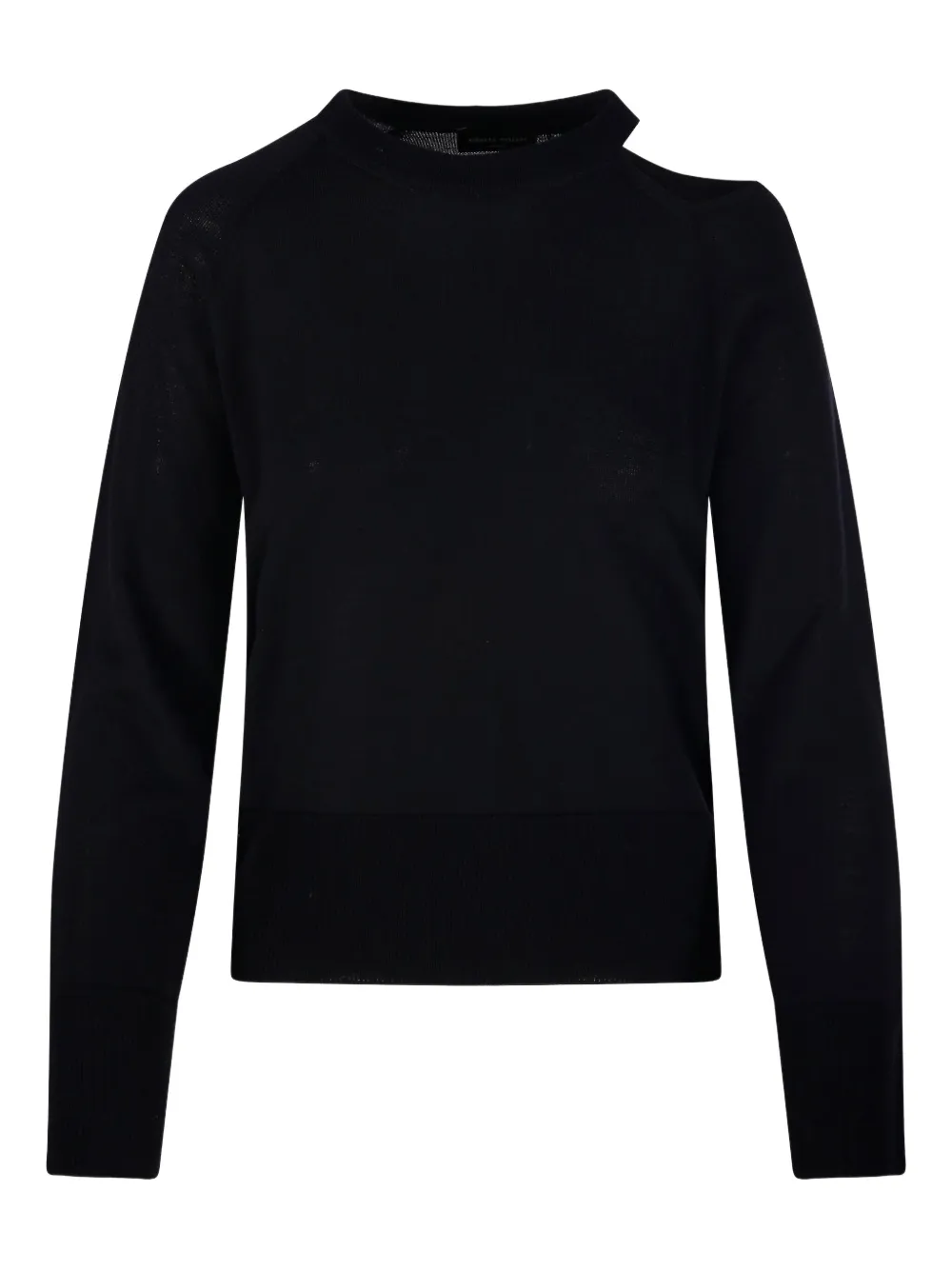 Roberto Collina cut-out sweater | Black | Image 1