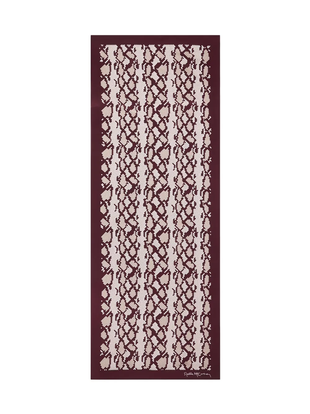 Stella McCartney patterned scarf - Rood