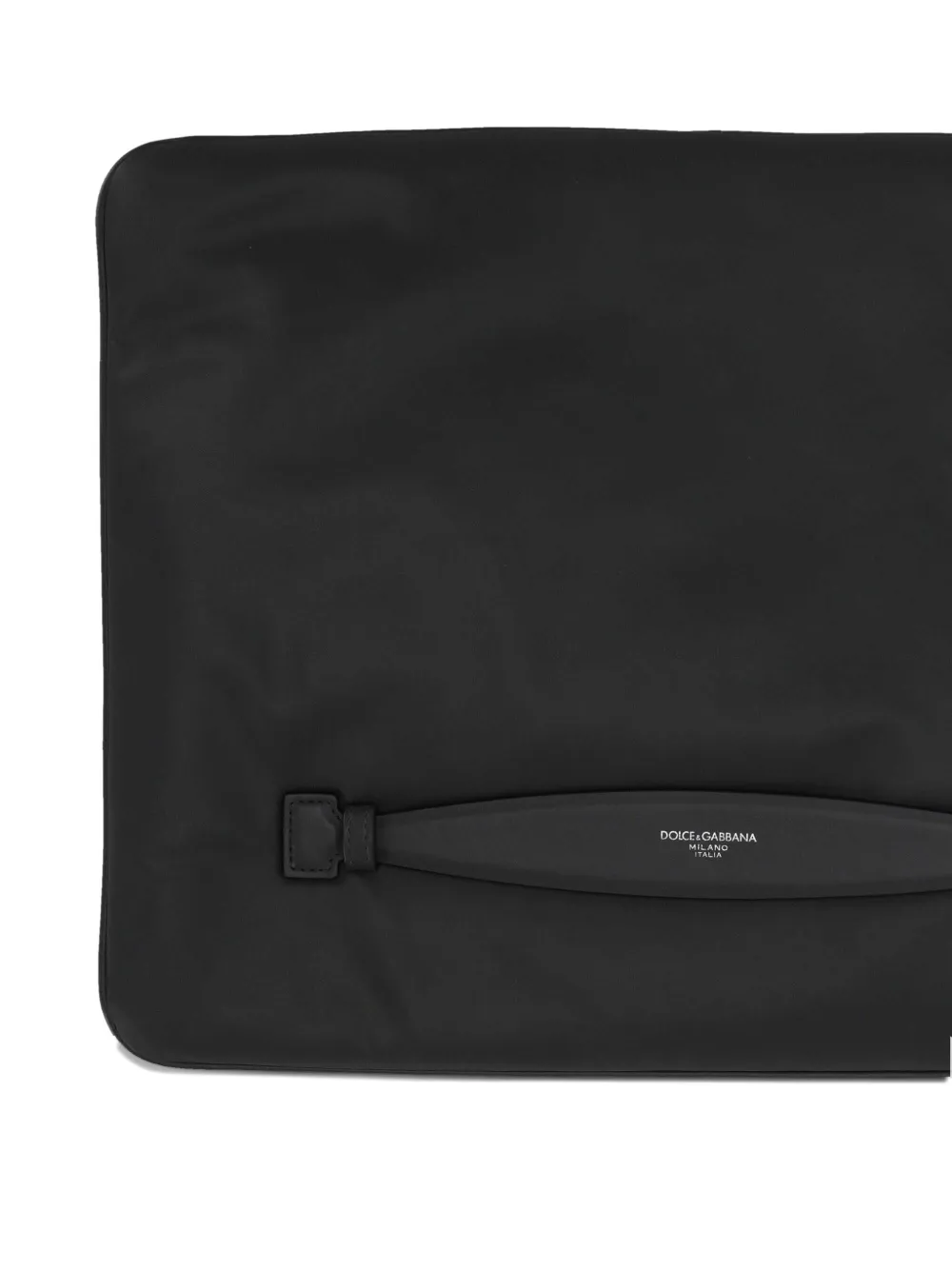 Dolce & Gabbana leather-handle zip tote bag Zwart