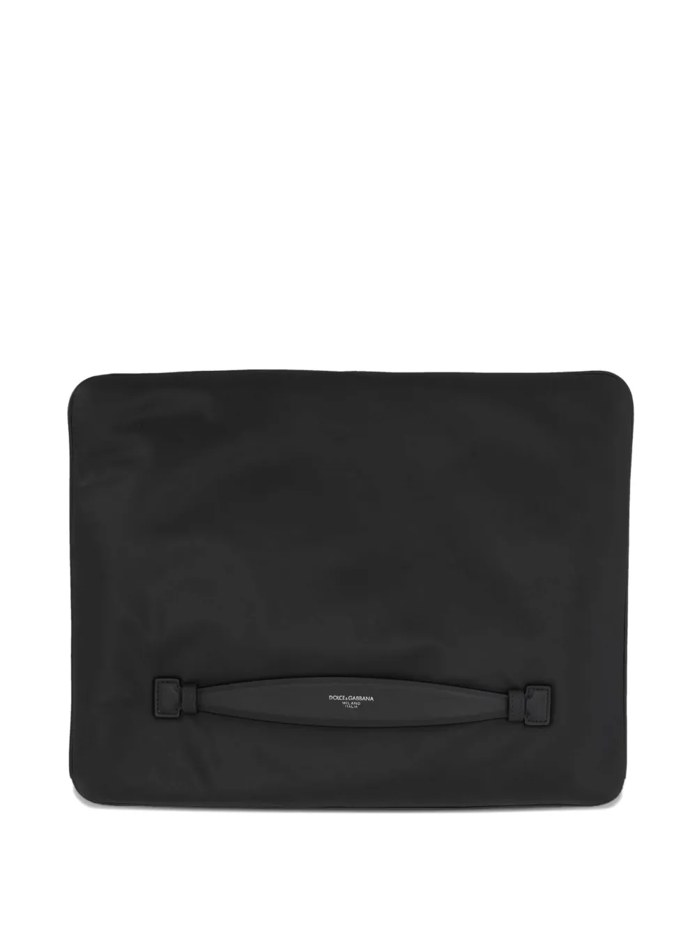Dolce & Gabbana leather-handle zip tote bag Zwart