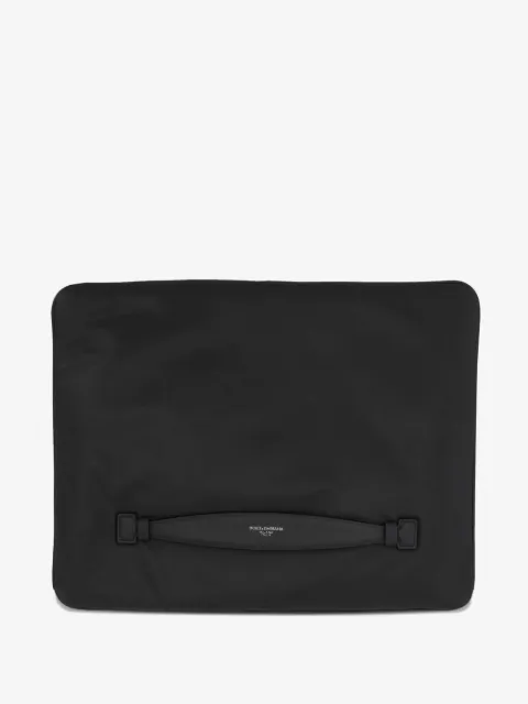 Dolce & Gabbana leather-handle zip tote bag