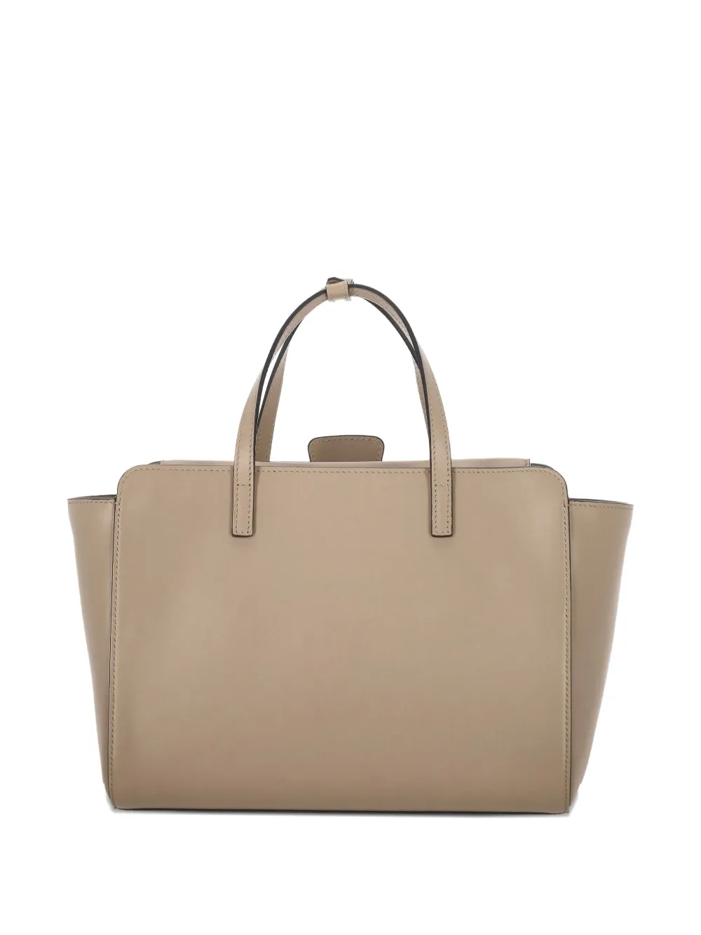 HIDESINS Shopper met logopatroon Beige