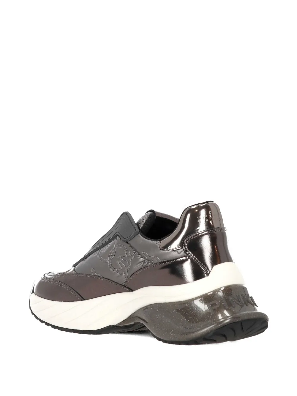 PINKO quilted sneakers Grey