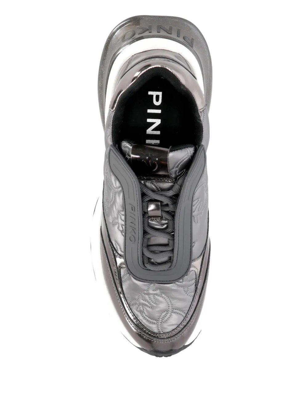 PINKO quilted sneakers Grey