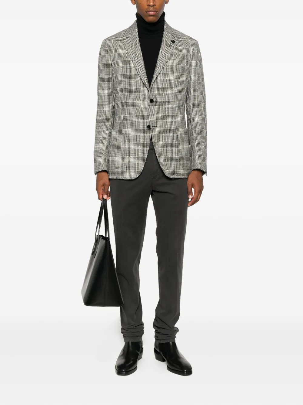 Lardini checked two-button blazer | Blazers | Image 2