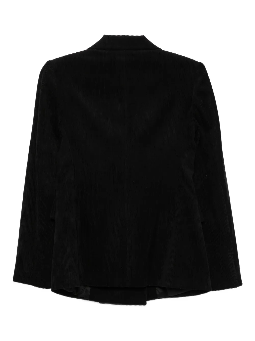 D.Exterior corduroy double-breasted blazer | Blazers | Image 2