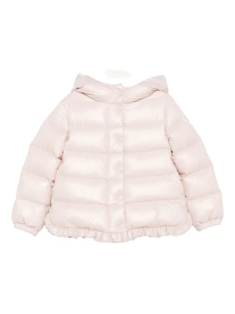 Moncler Enfant ruffled puffer jacket
