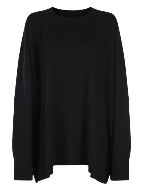 Malo crew-neck long-sleeved top