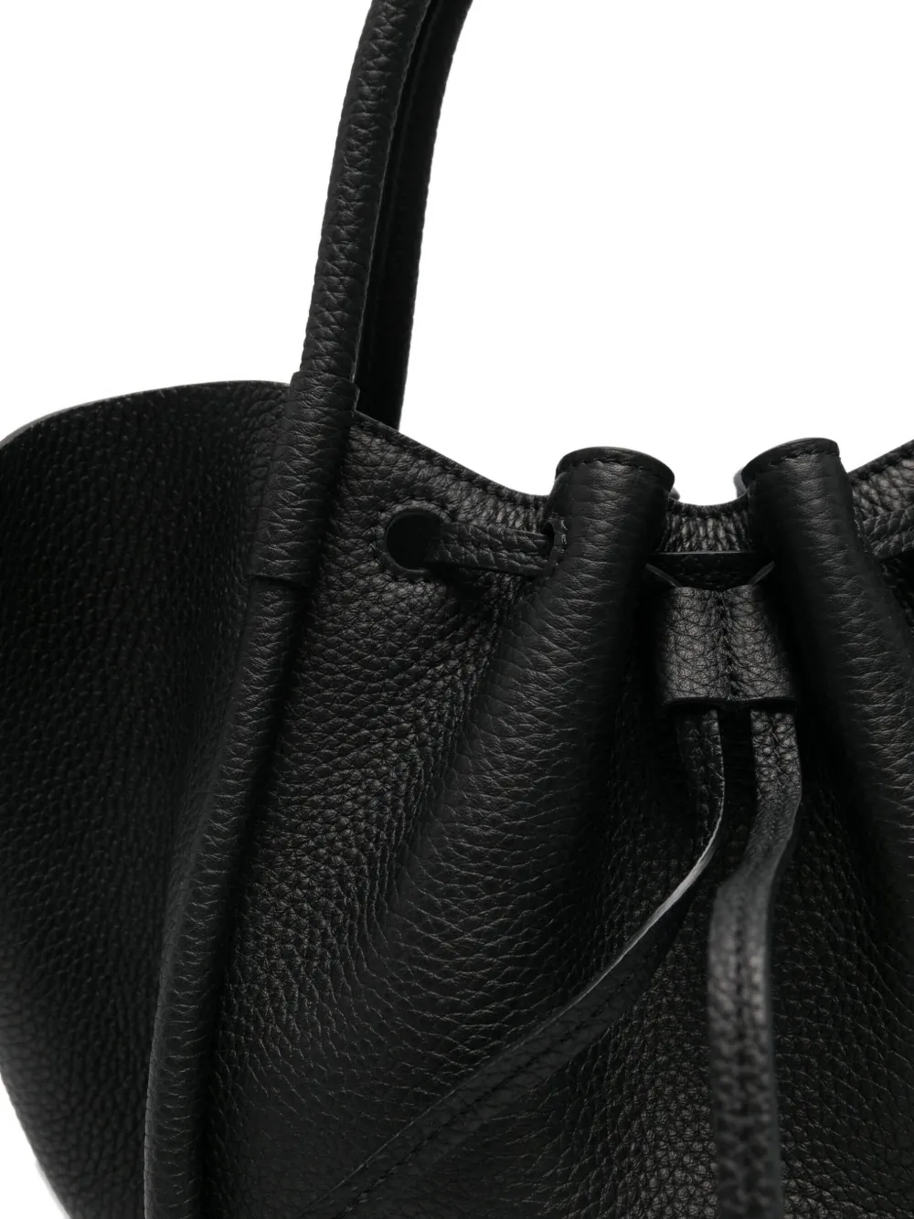 Proenza Schouler Shopper met ruches Zwart