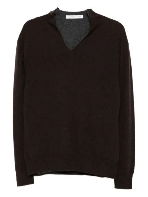 Carven V-neck cashmere sweater