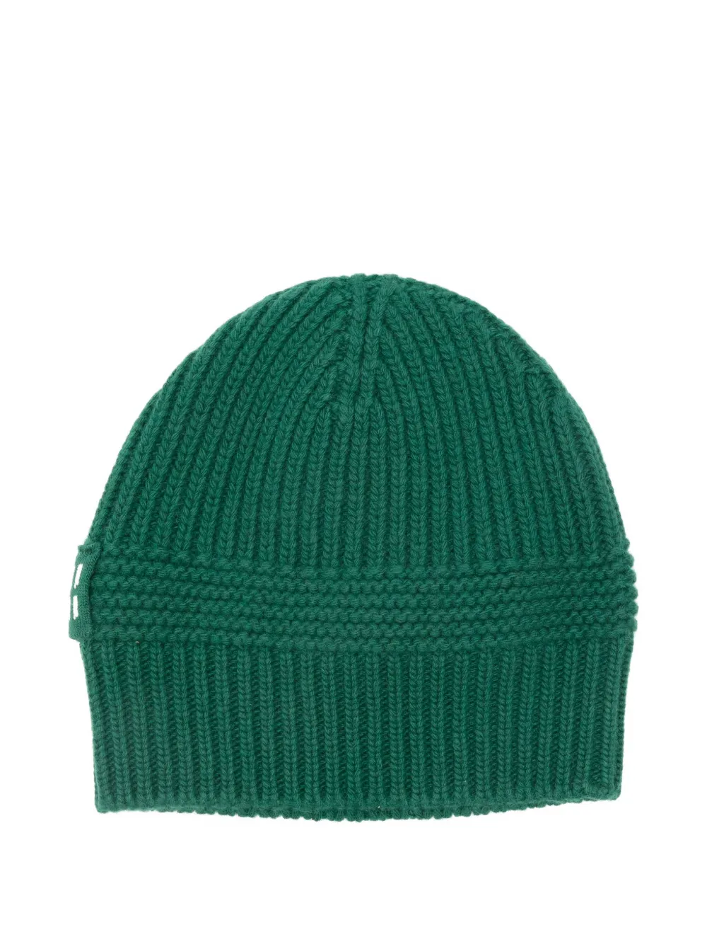 Miu Miu ribbed-knit beanie - Groen