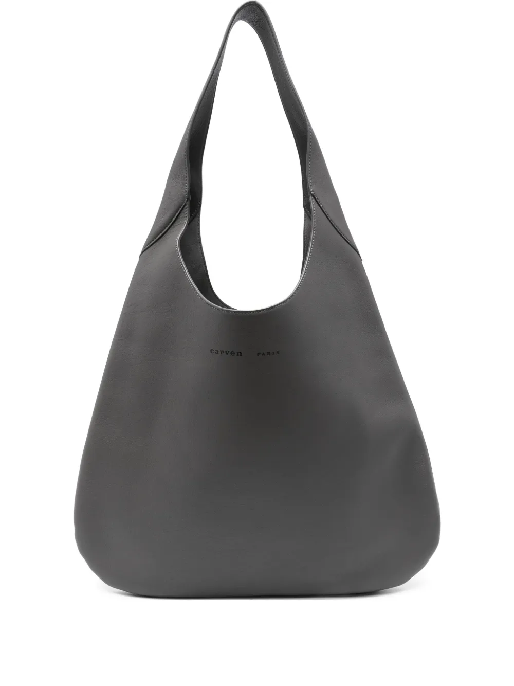 Carven Tommaso curved-handle tote bag | Grey | Image 1