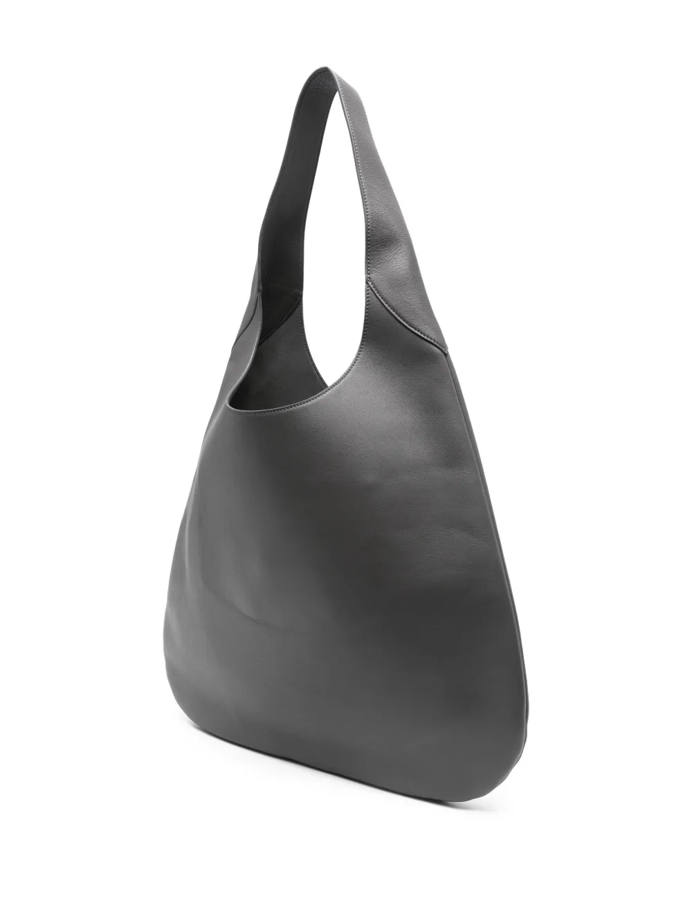  Carven Tommaso Curved-handle Tote Bag - Grey 