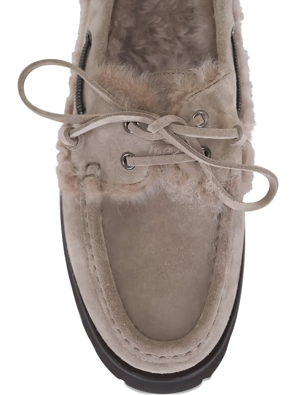 Brunello Cucinelli Suède loafers Grijs