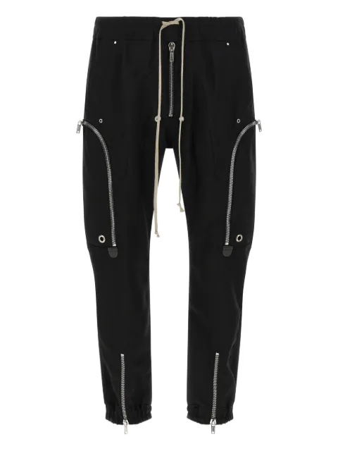 Rick Owens cargo zip-detail trousers