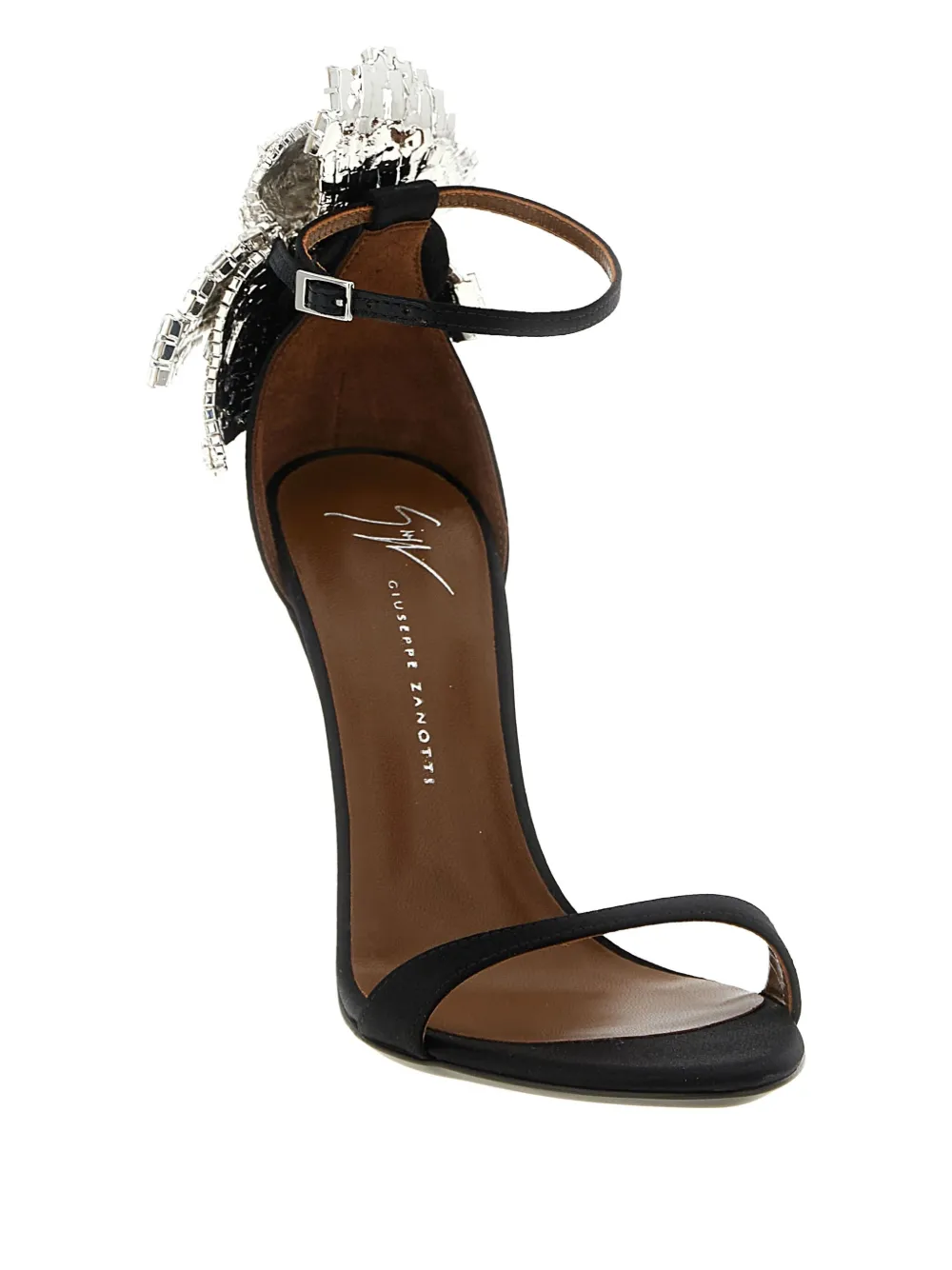 Giuseppe Zanotti 105mm Clandestino jewel-embellished stiletto heeled sandals Black