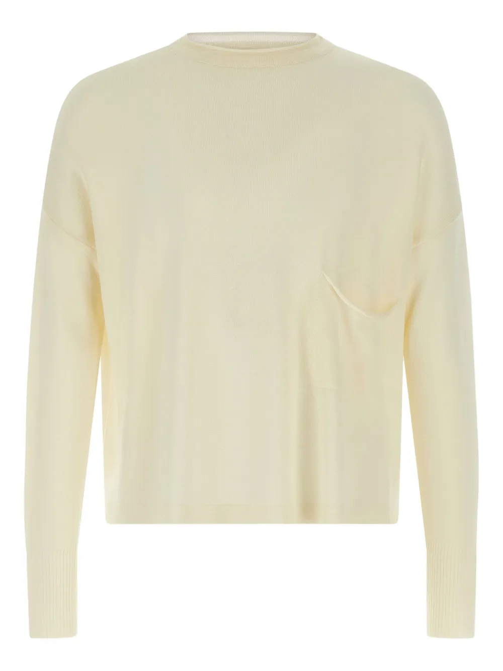 Ma'ry'ya pocket round-neck sweater | Neutrals | Image 1