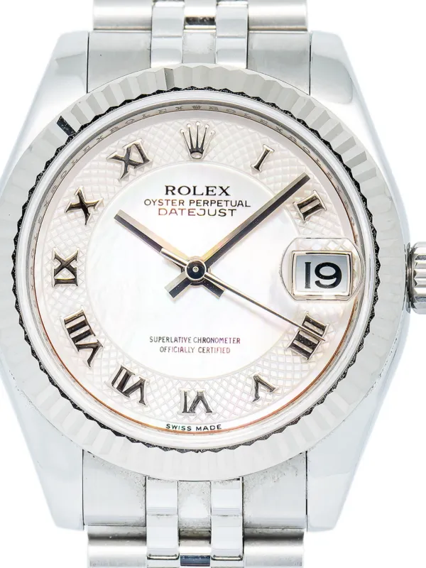 Rolex Datejust 31mm White FARFETCH IN