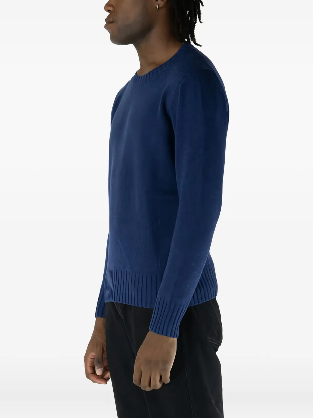 Doppiaa Trui met ronde hals - Blauw
