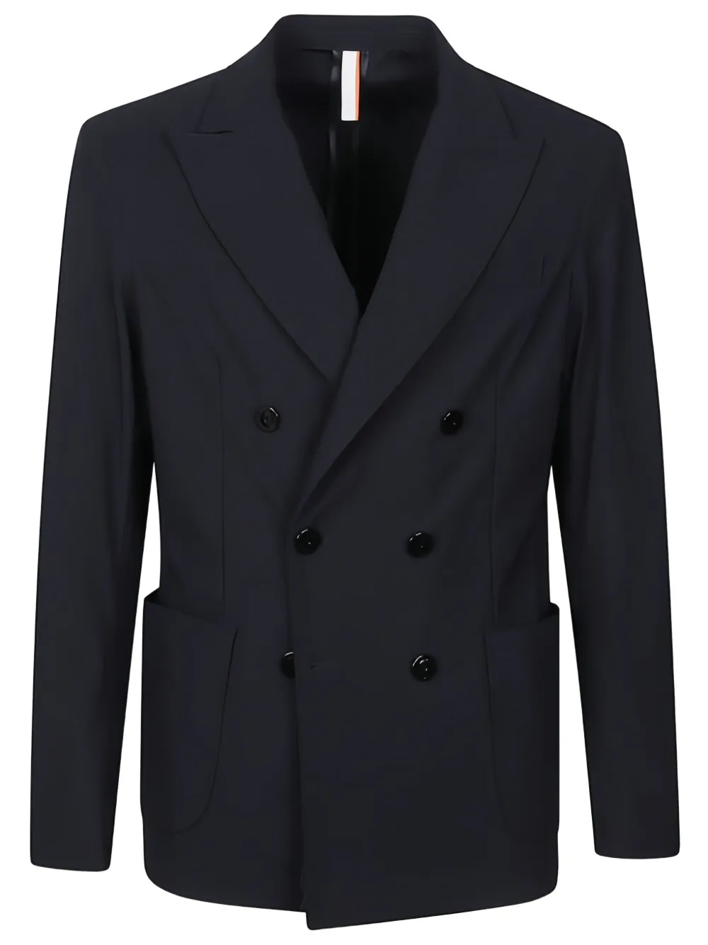 P.m.d.s Eritrea Double-breasted Jacket With Notch Lapel In Multi