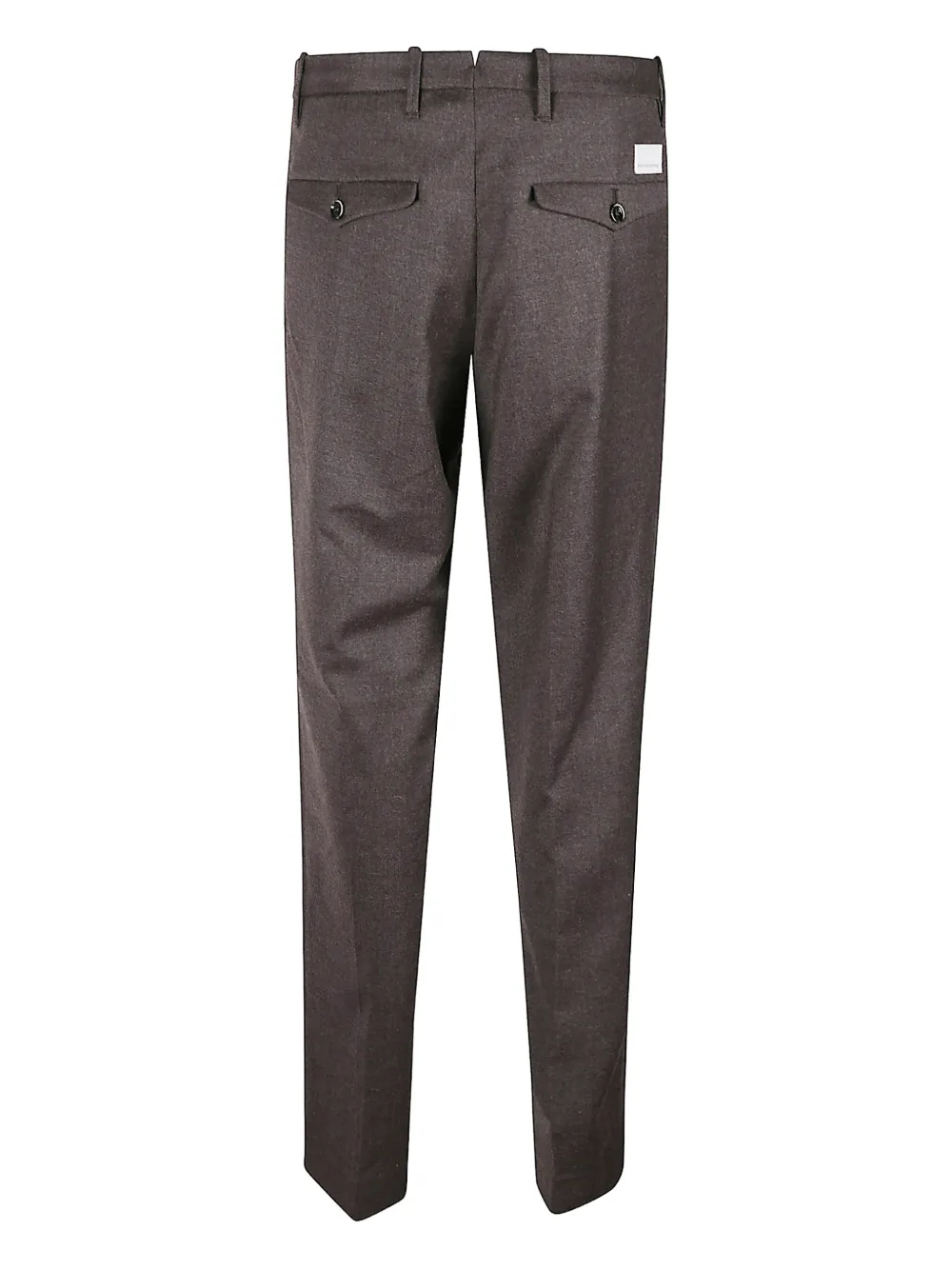 Nine In The Morning buttoned straight-leg trousers - Grijs