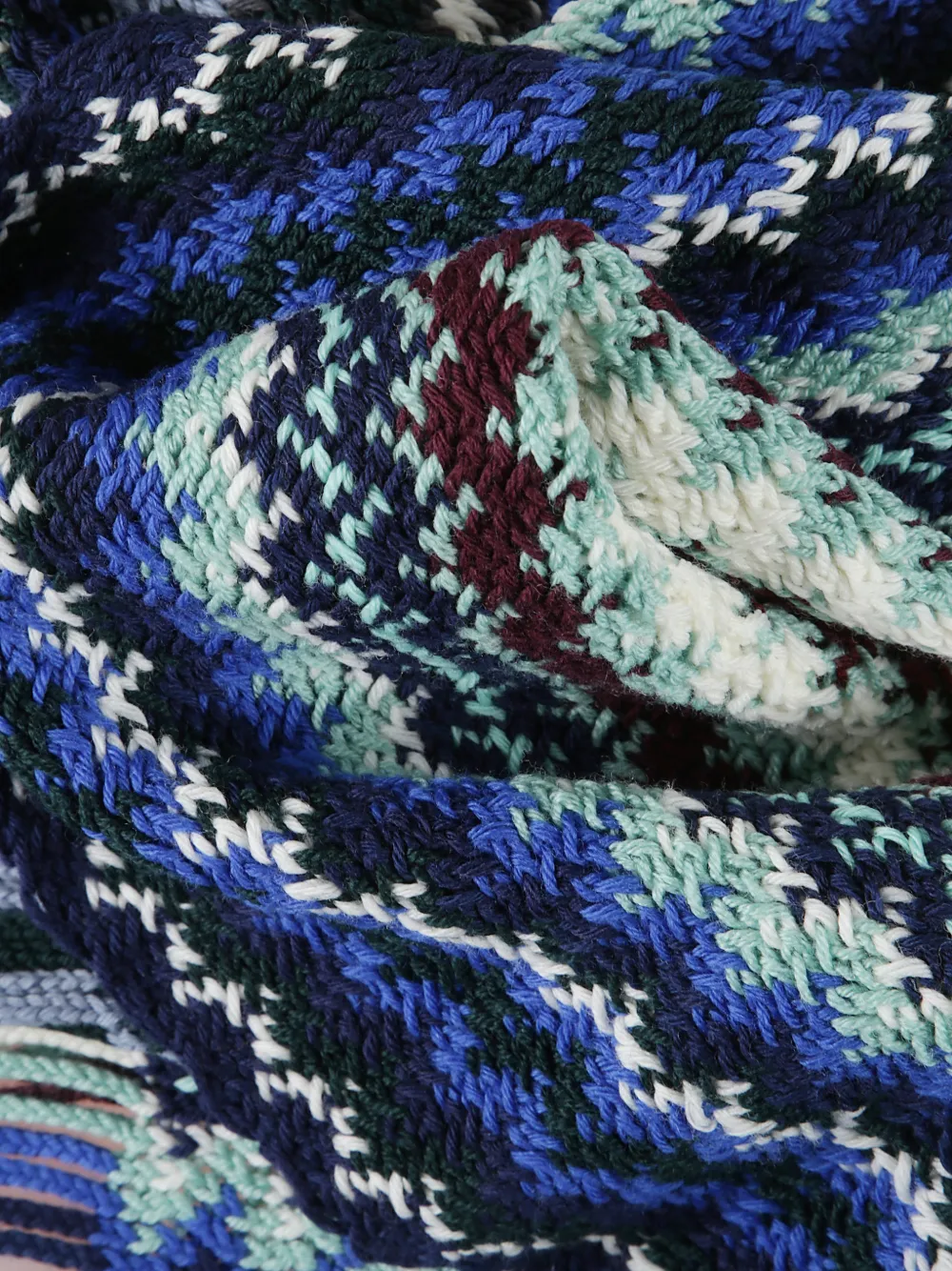 Missoni fringed scarf - Blauw