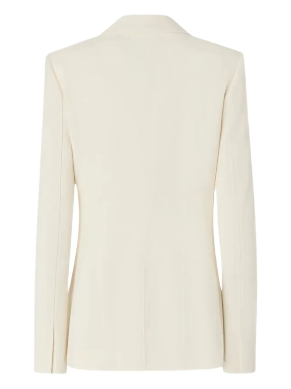 Pinko Slim Fit Model Blazer With Botton In White