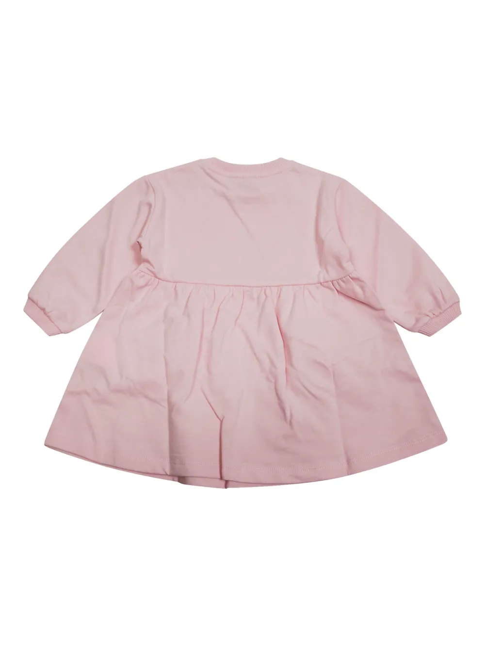 Moschino Kids Jurk met teddybeerprint Roze