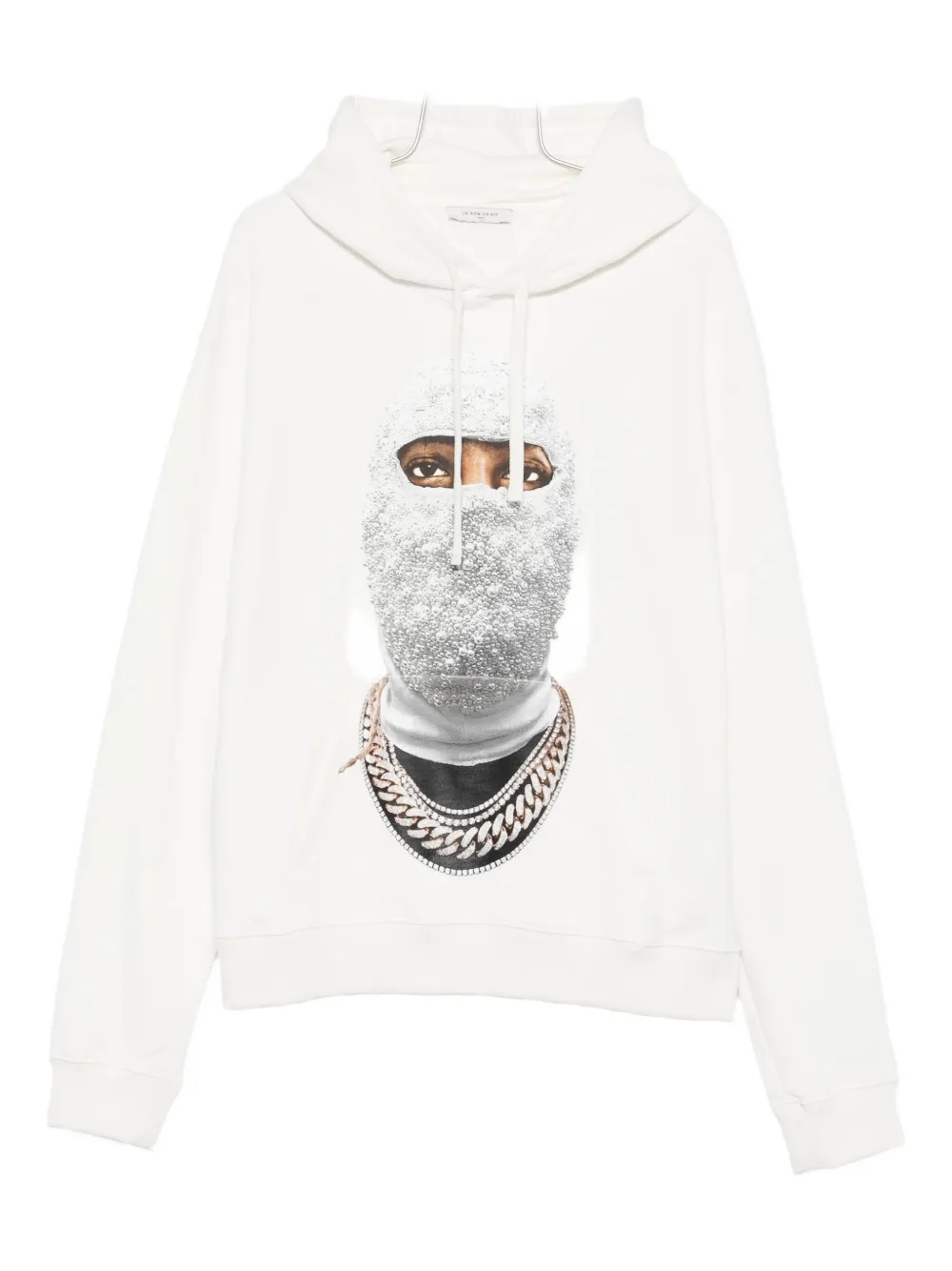 Ih Nom Uh Nit Graphic-print Hoodie In White