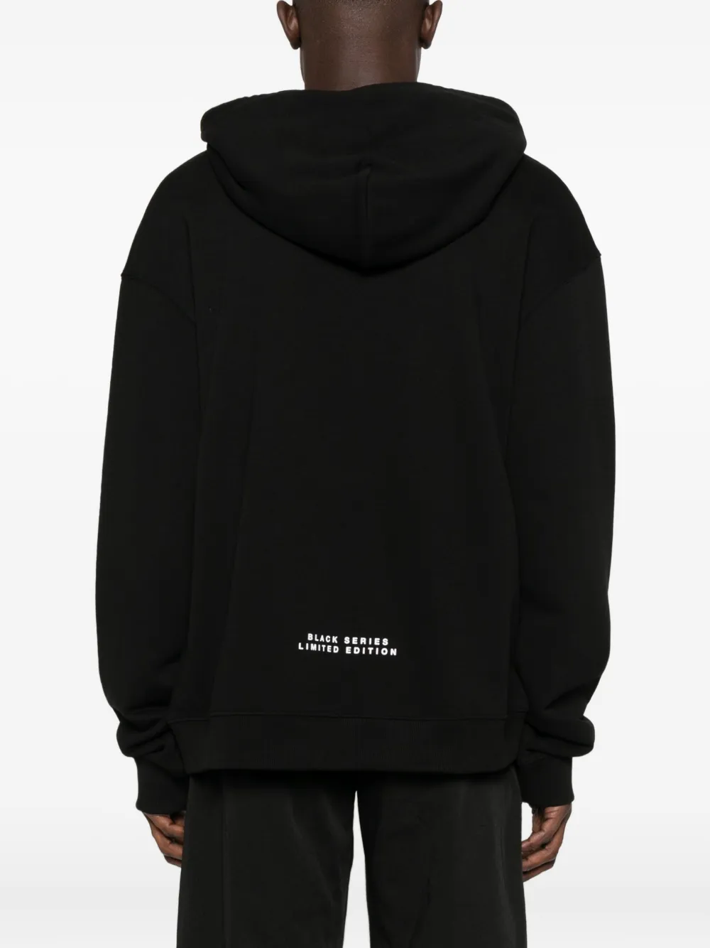 Ih Nom Uh Nit Crystal-mask Print Hoodie In Black