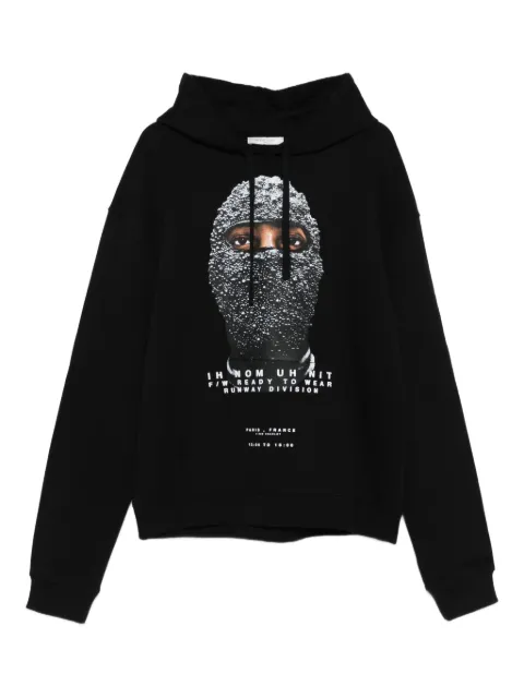 Ih Nom Uh Nit hoodie con estampado de máscara de cristal