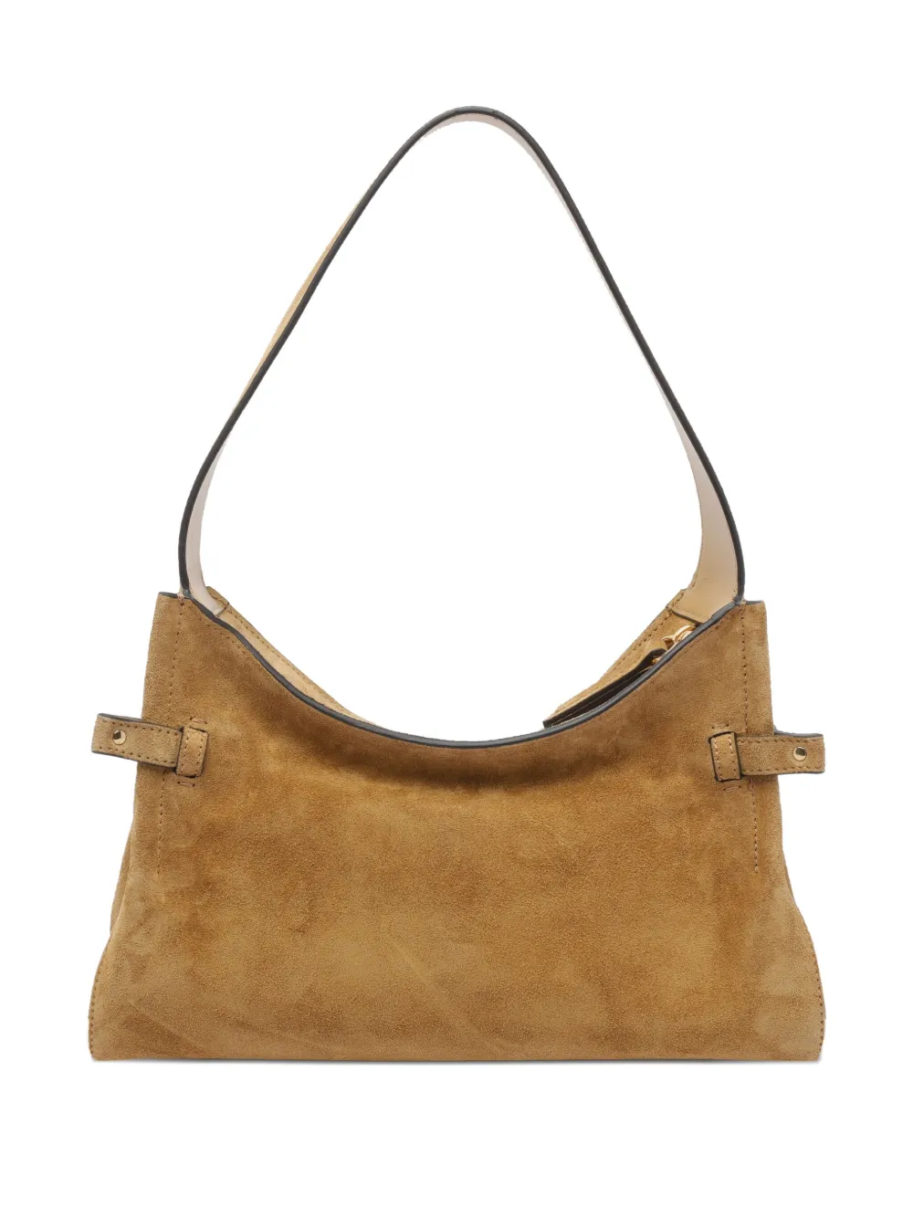Chloé charms suede shoulder bag Bruin