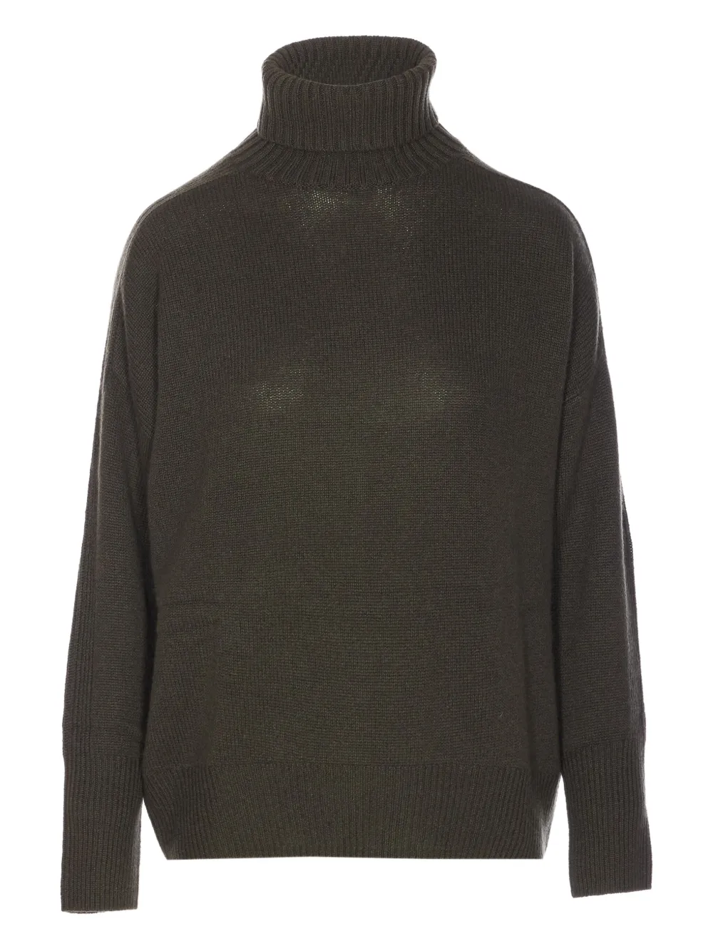Allude turtleneck cashmere sweater Groen