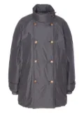 Brunello Cucinelli double-breasted padded coat - Grey