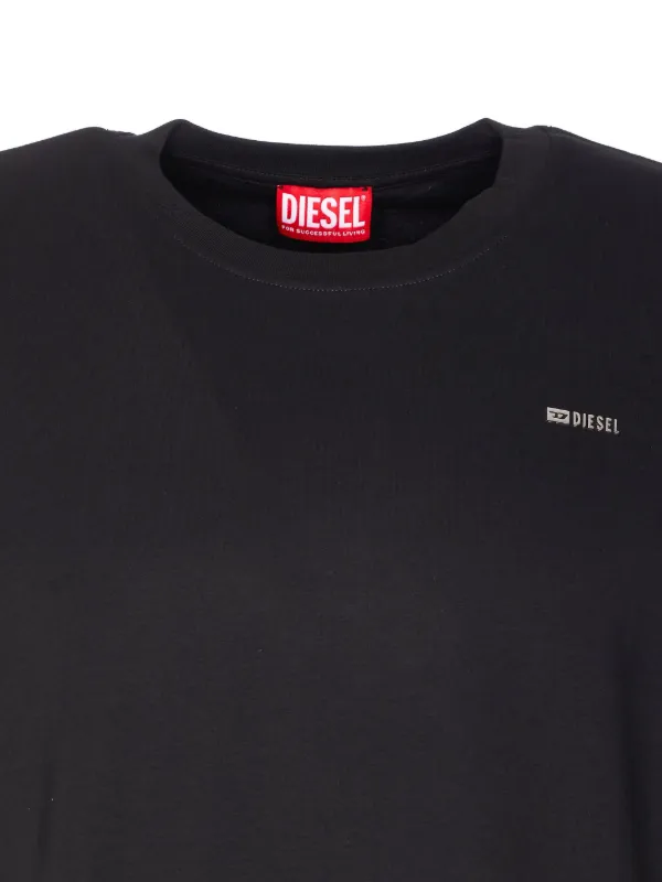 Diesel crew-neck logo-plaque T-shirt | Black | FARFETCH ZA Diesel crew-neck logo-plaque T-shirt | Black | FARFETCH ZA