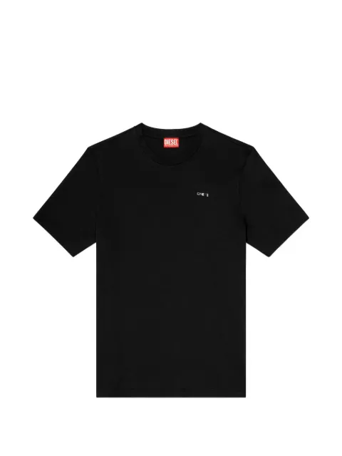 Diesel logo-embroidered T-shirt