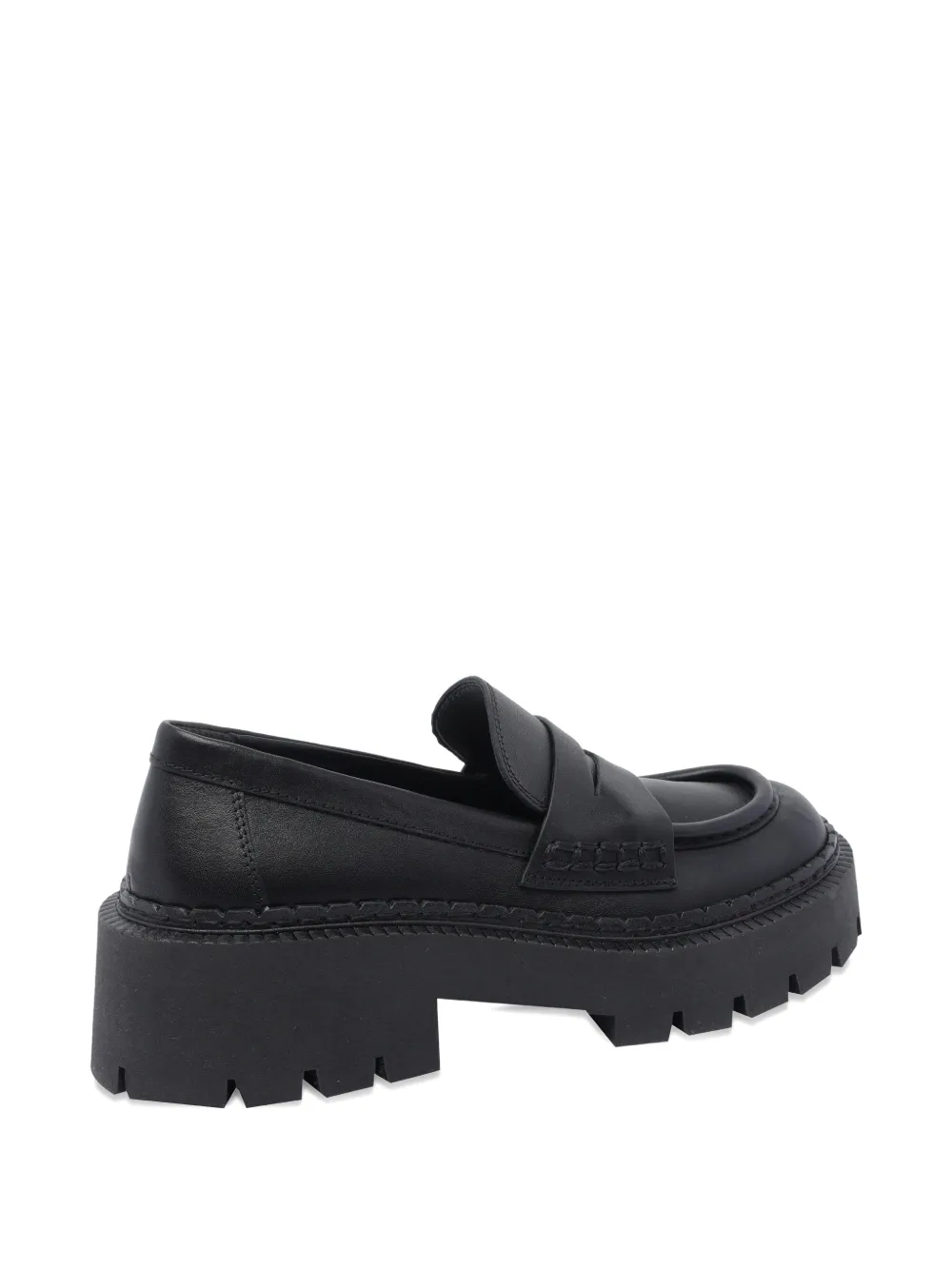 Vic Matie black platform loafers Zwart