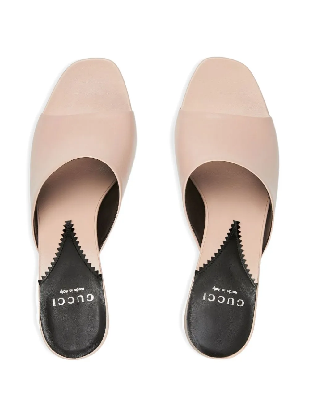 Gucci 70 mm GG Interlocking G sandalen met hak Beige