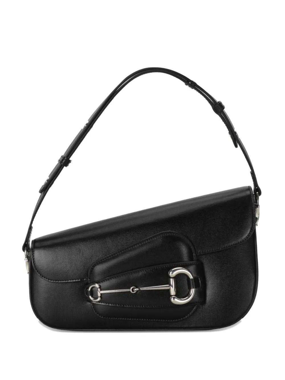 Gucci horsebit-detail shoulder bag Zwart