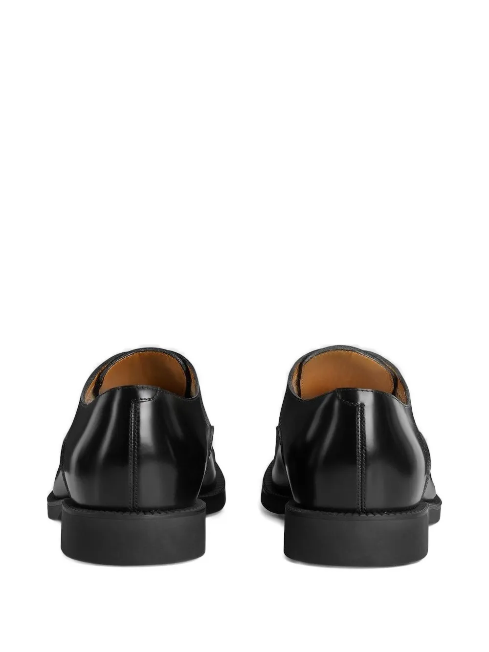 Gucci Leren veterschoenen Zwart