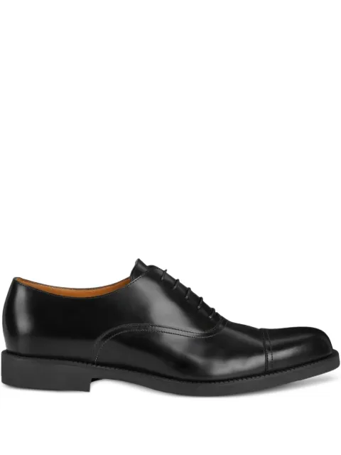 Gucci leather lace-up shoes