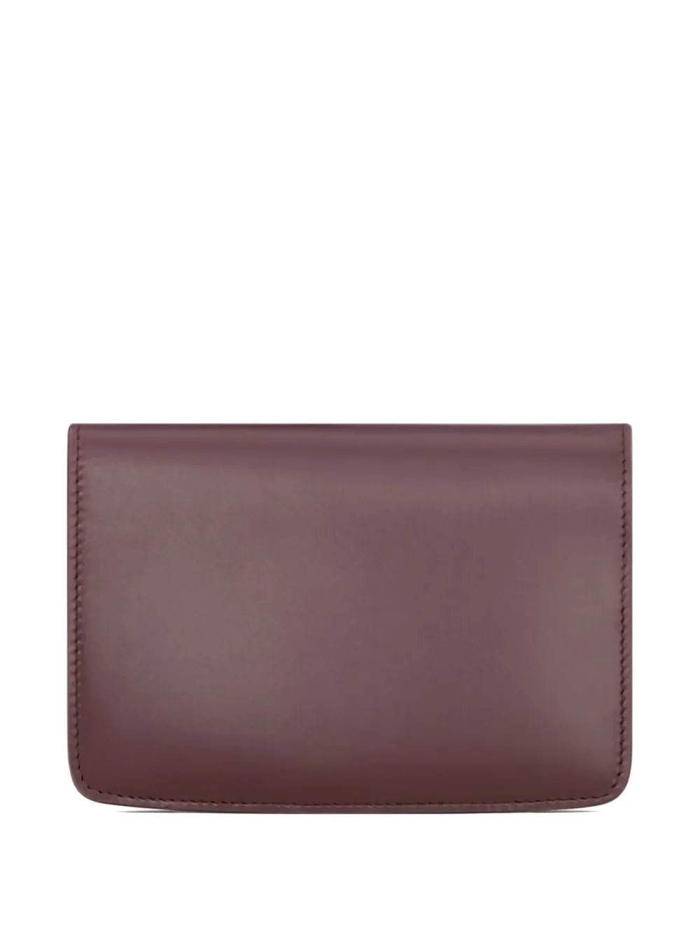 Saint Laurent Portemonnee met logoplakkaat - Rood