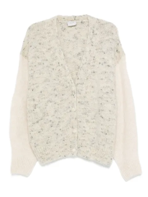 Alysi speckled wool cardigan