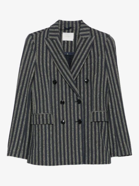 Circolo 1901 striped double-breasted blazer