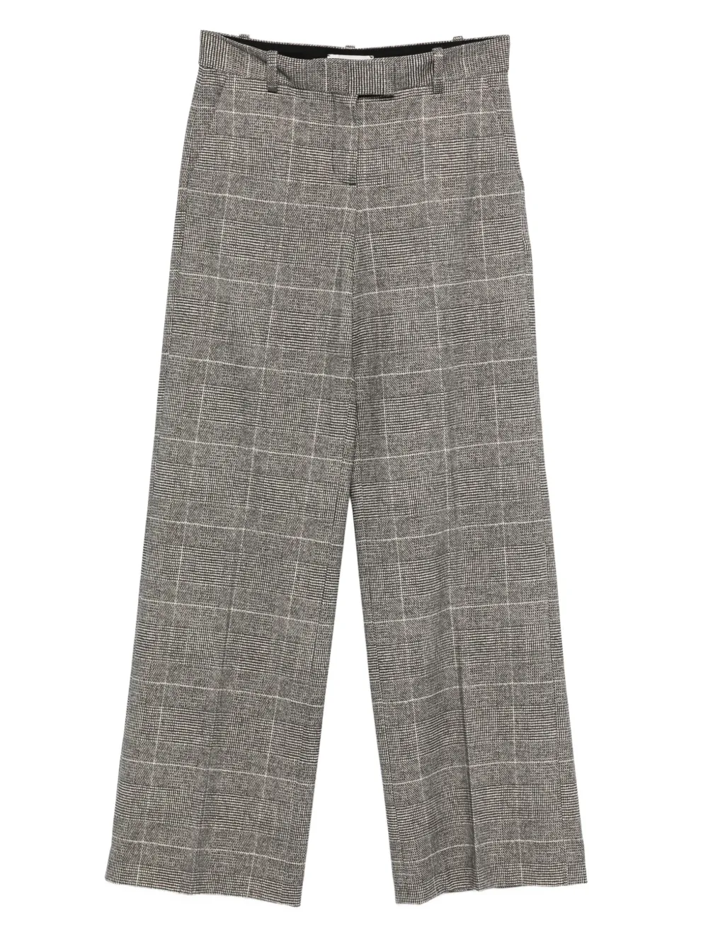 Circolo 1901 checked-pattern trousers | Grey | Image 1